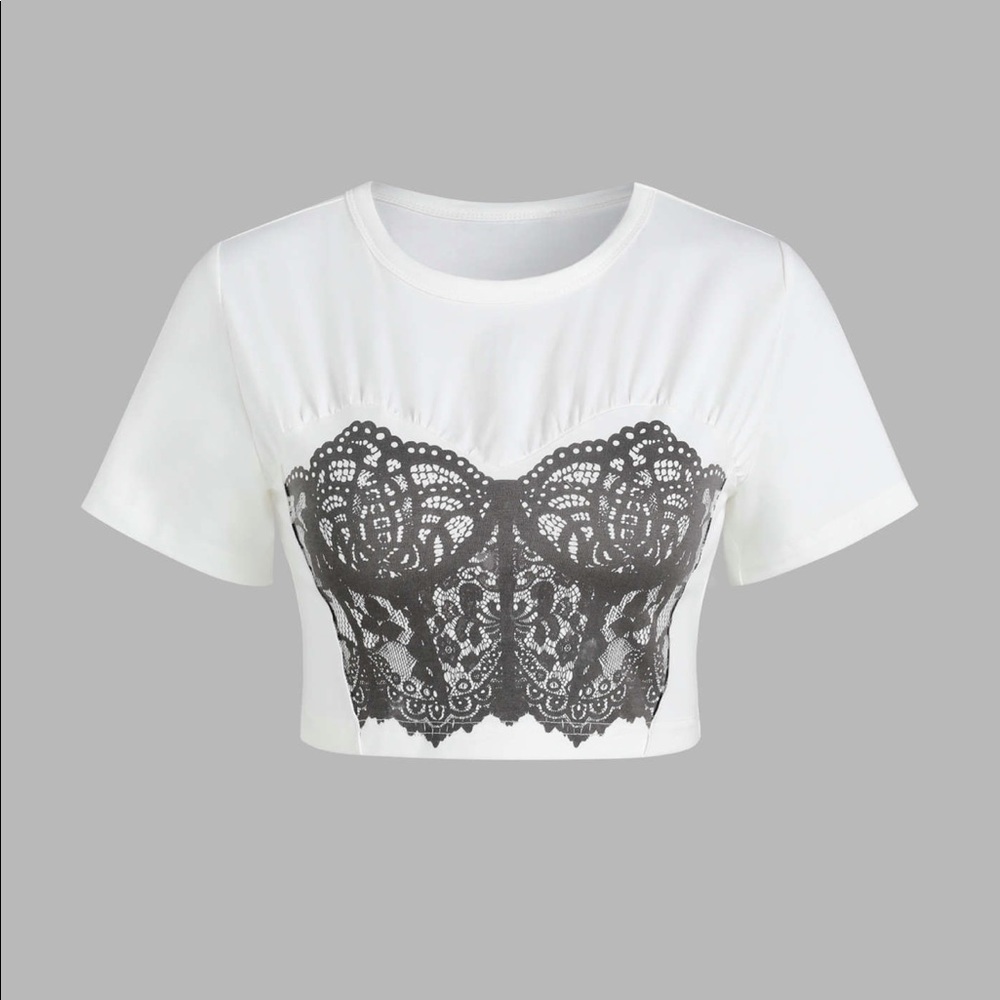 Crop top size large